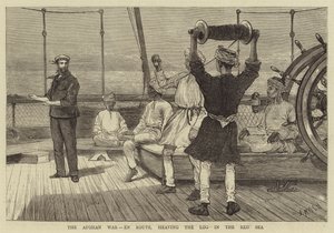 Den afghanske krig, Undervejs, Heaving the Log in the Red Sea